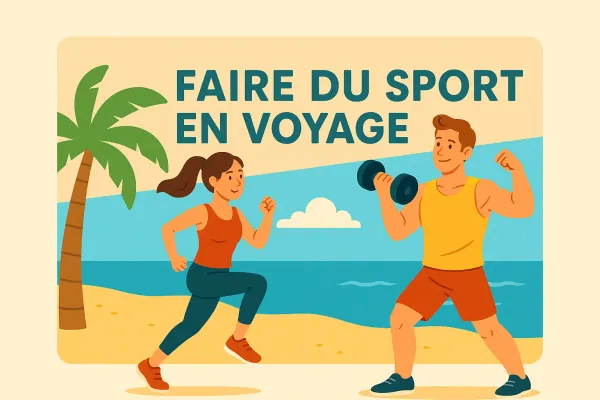 🏃‍♀️ Comment rester (un peu) sportif en voyage sans finir en burrito sur le canapé de l’auberge
